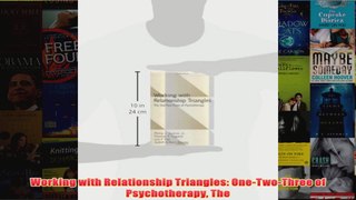 Working with Relationship Triangles OneTwoThree of Psychotherapy The