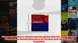 Diagnostic ManualIntellectual Disability DMID A Textbook of Diagnosis of Mental