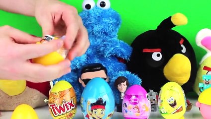 Bob The Builder Play doh Surprises, Disney Princess, Spongebob Egg, Peppa Pig