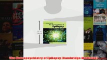 The Neuropsychiatry of Epilepsy Cambridge Medicine