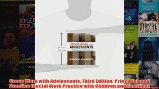 Group Work with Adolescents Third Edition Principles and Practice Social Work Practice