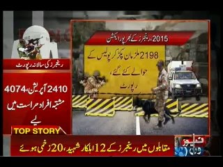 152 terrorist killed in 169 raids since Jan in Karachi Rangers