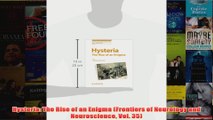 Hysteria The Rise of an Enigma Frontiers of Neurology and Neuroscience Vol 35