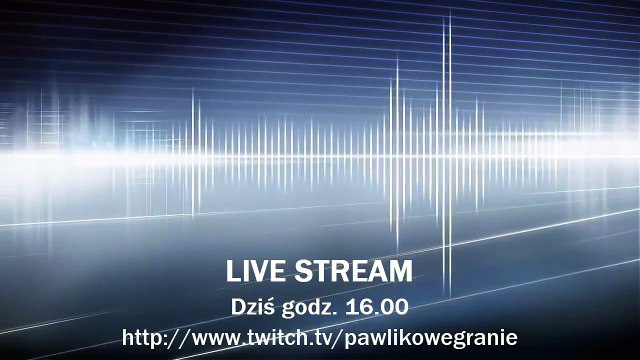 Pawlik Live! Dziś od 16.00!