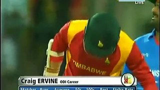 afghanistan vs Zimbabwe 2015 1st odi 2nd innings