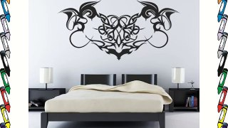 Gothic Print Wall Sticker Decorative Wall Decal Art available in 5 Sizes and 25 Colours X-Large