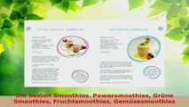 Lesen  Die besten Smoothies Powersmoothies Grüne Smoothies Fruchtsmoothies Gemüsesmoothies Ebook Frei