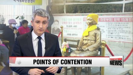 Points of contention remain over wartime sexual slavery issue