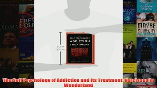 The Self Psychology of Addiction and its Treatment Narcissus in Wonderland