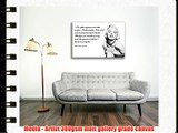 Canvas Culture - Marilyn Monroe Canvas Art Print Box Framed Picture 1 White 75 x 50cm