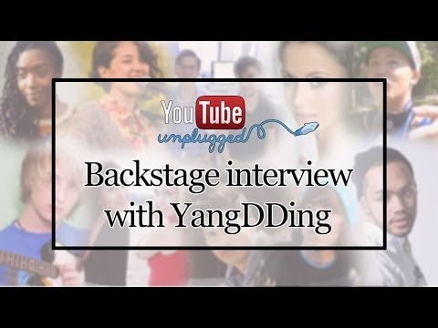 YouTube Unplugged Backstage interview with YangDDing! (2013 YouTube Music Awards) (한글&영어 자막)