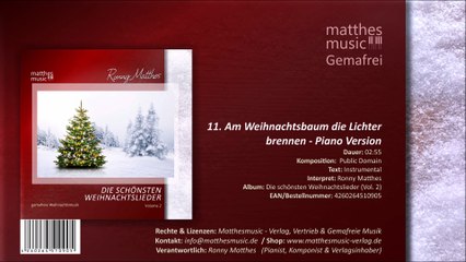 Descargar video: Am Weihnachtsbaum die Lichter brennen - Gemafrei (11/13) - CD: Die schönsten Weihnachtslieder (Vol. 2)