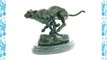 Loet Vanderveen Art Running Cheetah Figurines Gifts Collectibles Bronze Sculptures Statues...20x30