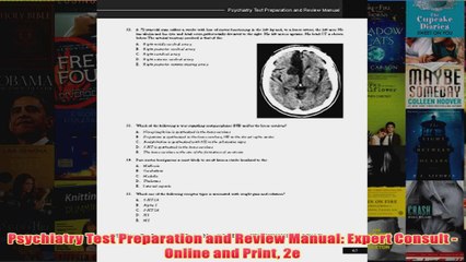 Psychiatry Test Preparation and Review Manual Expert Consult  Online and Print 2e