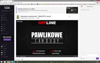 Pawlik na żywo! (Live stream - Twitch.tv)