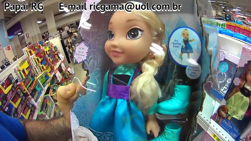 toys Frozen Uma Aventura Congelante Filme Boneca Disney Elsa Patins Ice Skating Brinquedos Toys