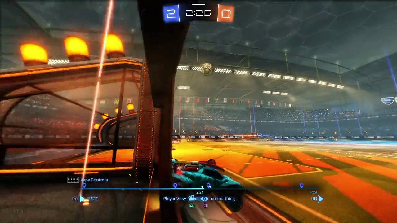 Rocket League- Best goal so far