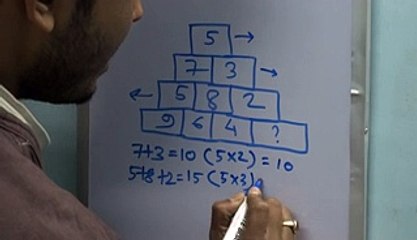 Video - Number Puzzles Solving Tricks - Maths Logic Interpretation