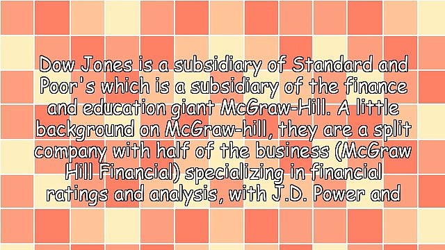 What Is the Dow Jones Industrial Average?