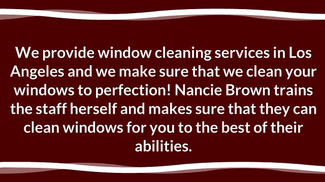 Window Cleaning Services in Los Angeles for Spotless Windows