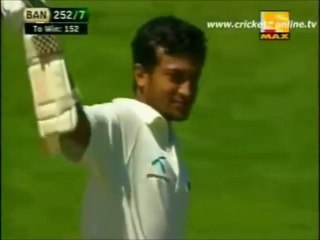 Sakib Al Hasan's 1st Test Centuary Full Highlights