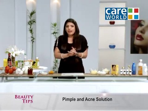 Beauty Tips At home tips to cure Acne Pimple and Acne Solution