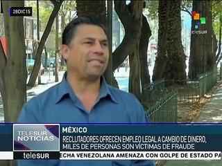 México: denuncian fraudes en reclutamiento de trabajadores migrantes