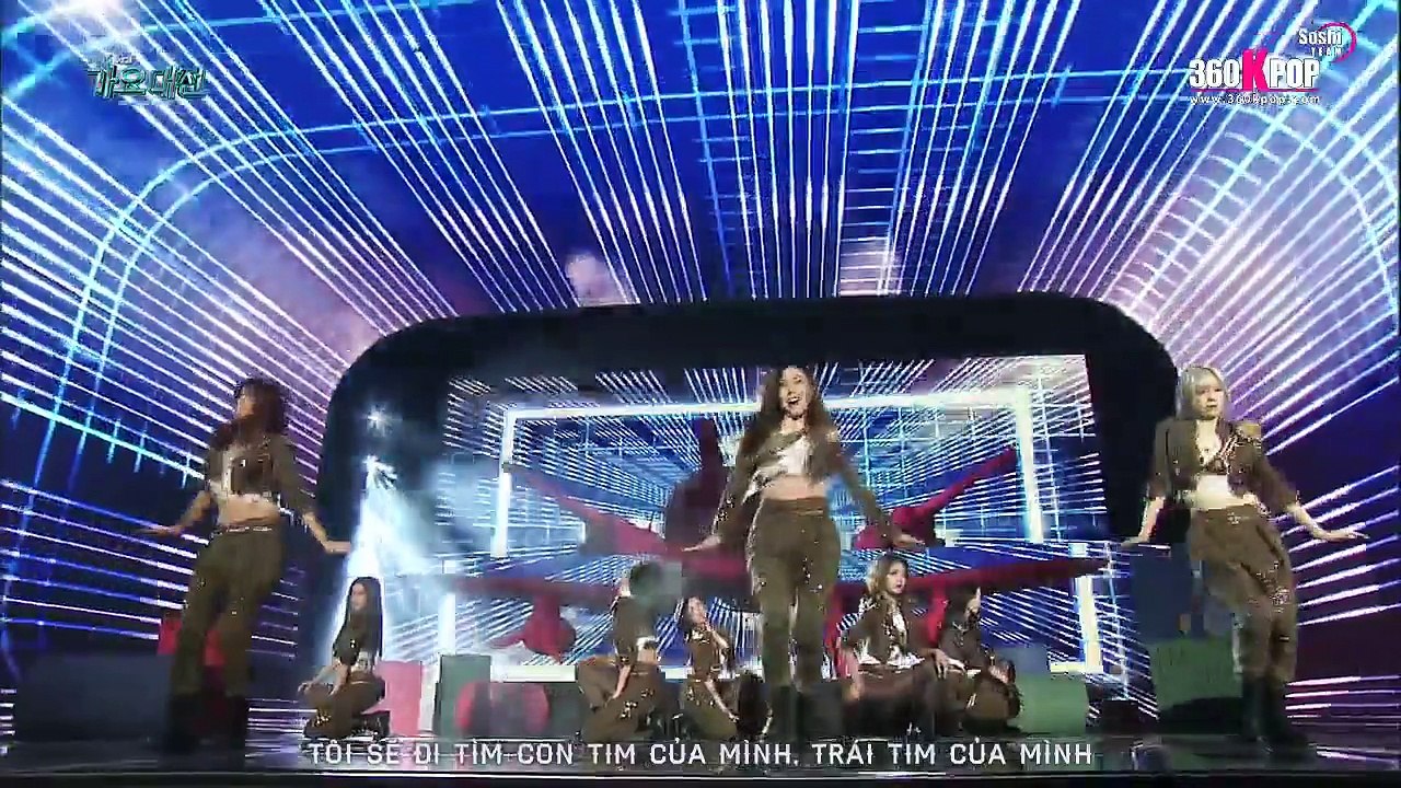 [Vietsub][Perf] SNSD - Catch Me If You Can & Lion Heart @ 151227 SBS Gayo Daejun (Soshi Team) [360kpop] (1)