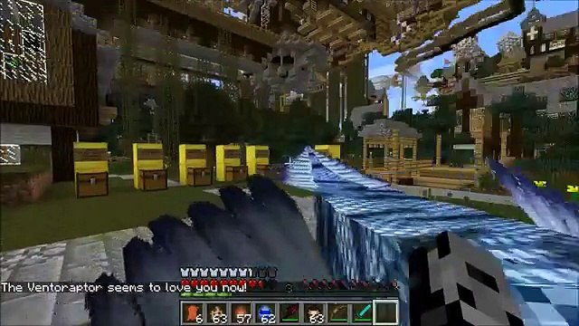 Minecraft_ PLAINS CREATURES (ITEM THIEVES, GLIDING PETS, & ANNOYING BIRDS!) Mod Showcase