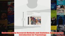 Understanding Research Methods and Statistics An Integrated Introduction for Psychology