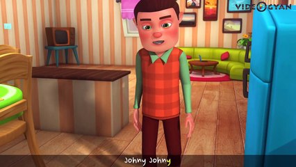 Johny Johny Yes Papa | Videogyan 3D Rhymes | Nursery Rhymes For Children