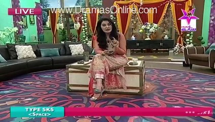 Sitaray Ki Subh -29 December 2015-Part 1-Special With FilmStar Momar Rana