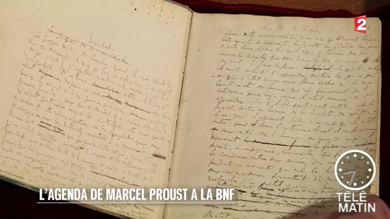 Carré VIP - Un manuscrit de Marcel Proust à la B.N.F. - 2015/12/29