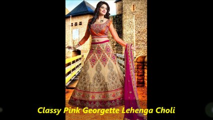 Georgette Lehenga Choli by nikvik.com