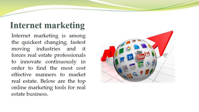 ONLINE MARKETING TOOLS FOR REAL ESTATE