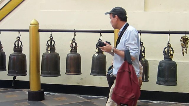 WAT PRA DOI SUTHEP SITE SACRE A CHIANG MAI (THAÏLANDE) LE 28 NOVEMBRE 2015