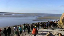 montée marée mont saint michel video4