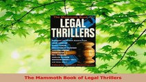 Read  The Mammoth Book of Legal Thrillers EBooks Online