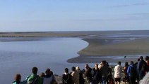 montée marée mont saint michel video 3