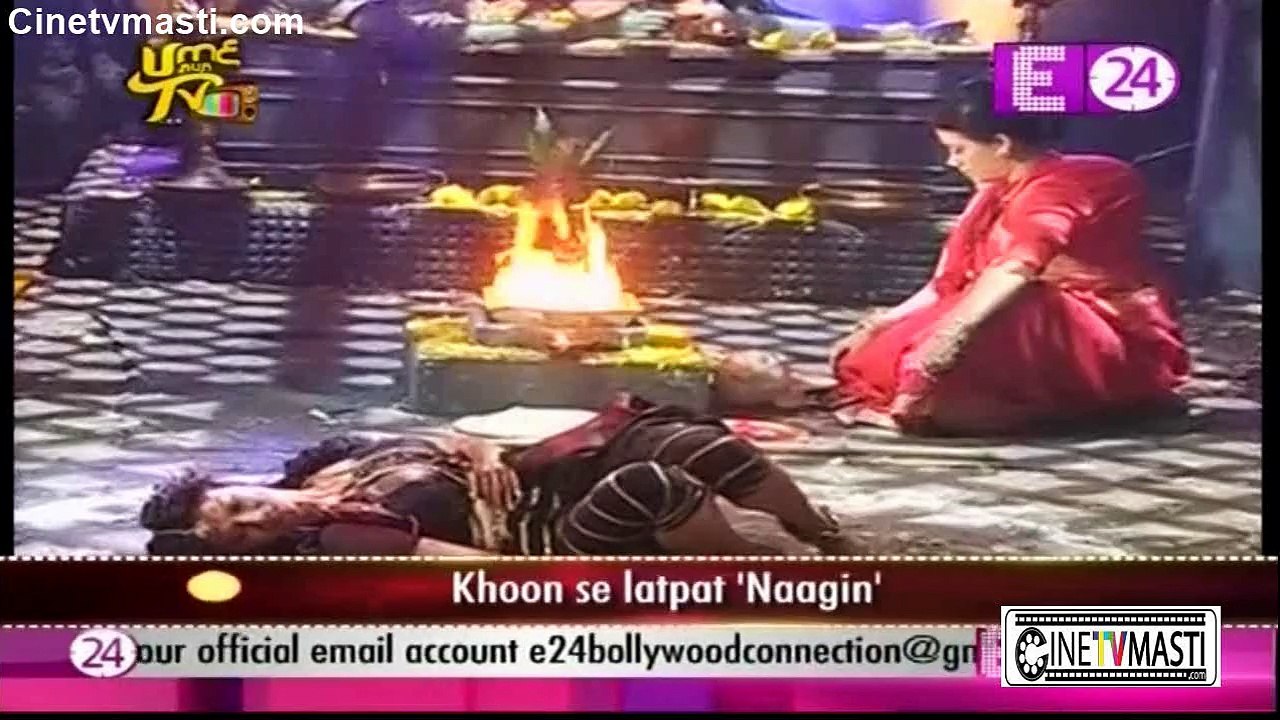 Naagin 29th December 2015 Shesha Par Guru Maa ka Waar Cinetvmasti.com
