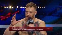 Conor McGregor praises Irish fans - UFC 194