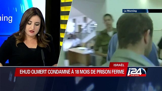 Ehud Olmert condamné à 18 mois de prison ferme