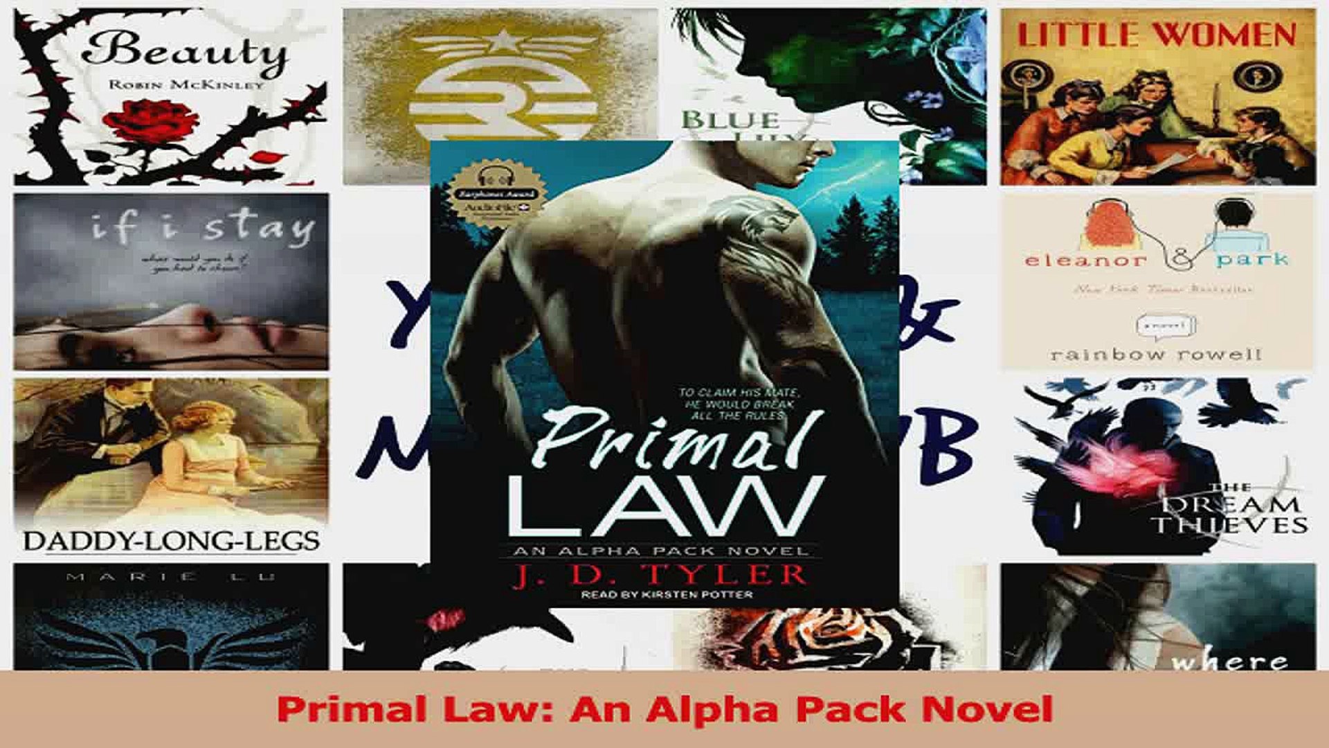 Primal Law--An Alpha Pack Novel PDF Free Download