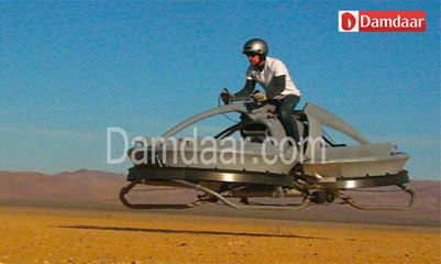 Hover 'Bike' Flies on Pilot's Intuition