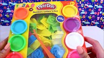 Play-Doh Knete Knetmasse | Buchstaben und Zahlen Fun-Set | Play Doh Ideen