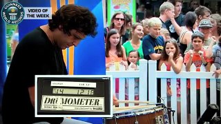 Most drumbeats in a minute, hand drumming -- Video of the Week 23rd May -- Guinness World Records