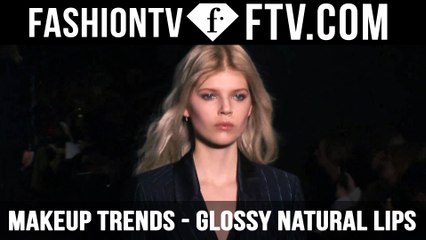 Makeup Trends F/W 2015/16 Glossy Natural Lips | FTV.com