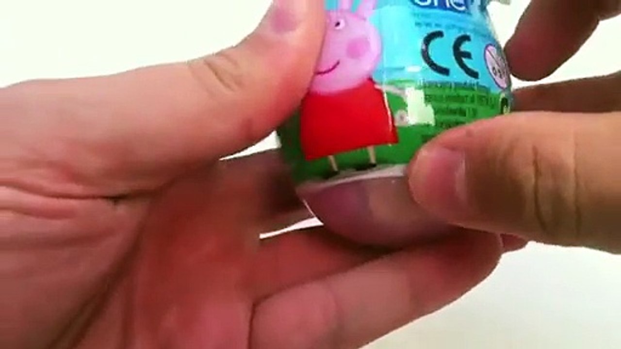 Huevo Peppa Pig unboxing surprise candies egg and toy Infantil