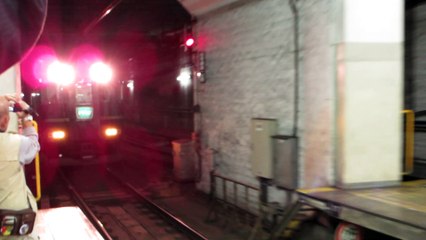 近鉄 4色の8両編成"ブツ8" 名古屋駅到着 15200系+15400系+12200系