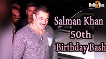 Salman Khan's 50th birthday bash | Salman Khan celebrated his 50th birthday | Salman Khan Birthday 2015
